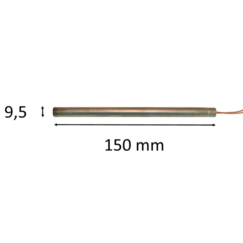 Bougie d\'allumage pour poêle à granulés: 9,5 mm x 190 mm 280 Watt 