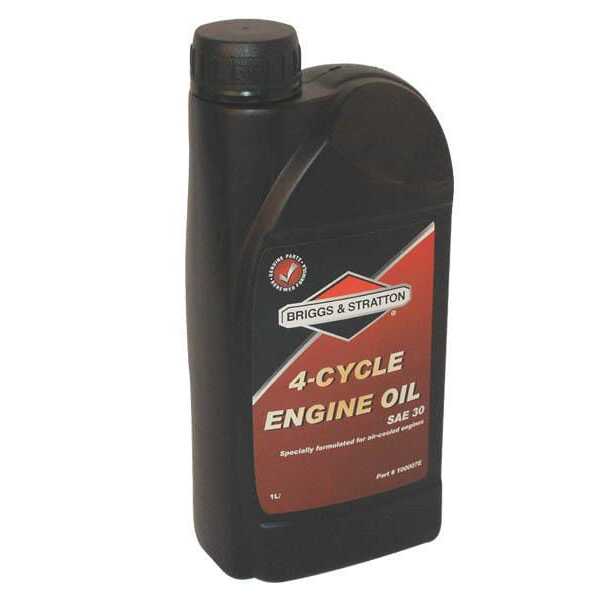BS Huile de moteur 4-temps Briggs & Stratton - 100007E - Huile SAE 30 1L