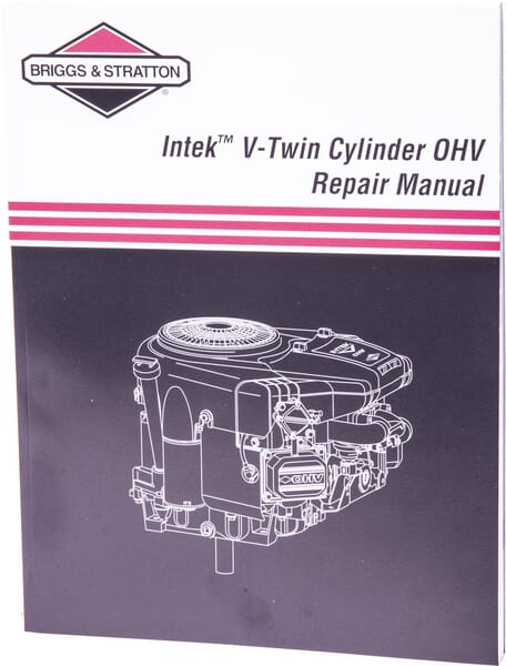 Briggs & Stratton Livre des pièces détachées - 273521 - Manuel de réparation Intek V-Twin OHV