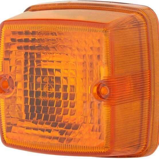 John Deere Clignotant et feux de gabarit - 2BA003014111 - Clignotant carré orange 12V