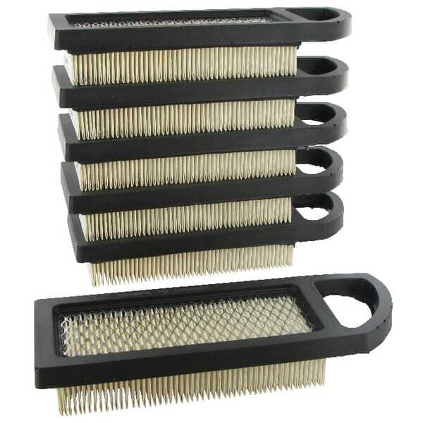 BS Filtre à air plane typeBriggs & Stratton - 4214WM - Filtre à air (6 X 794422)