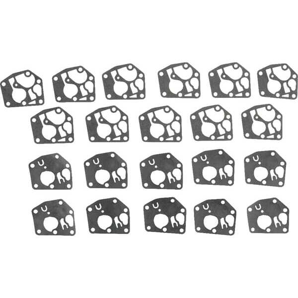 BS Menbranes Briggs & Stratton - 4251WM - Kit de 10 membranes pour carburateur 795083