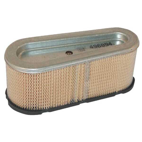 BS Filtre à air ovaleBriggs & Stratton - 496894S - Filtre à air (4139)
