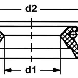 MTD Joints d'huile de transmissionvue d'ensembleOE - 7210379 - Joint, arbre, diamètre 0,75\