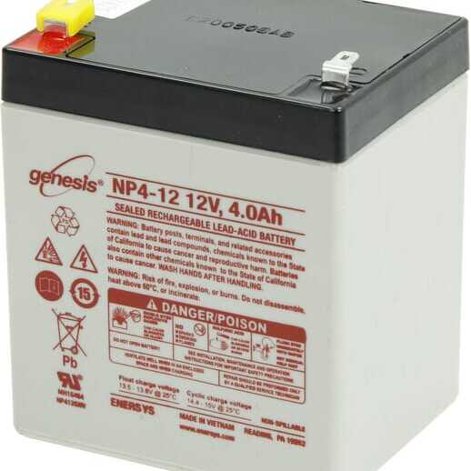 MTD BatteriesaperçuOE - 72504903 - Batterie 12 V 4,0 Ah