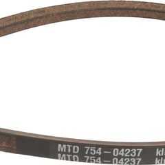 MTD Courroie trapézoïdale vue d'ensemble - 75404237 - Belt V-Typ A Sec X 203 Hi Perf