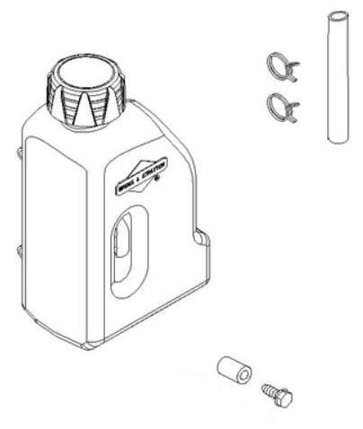 Briggs & Stratton Réservoirs à carburant - 799111 - Réservoir de carburant