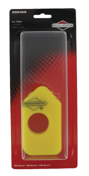 Filtre à air 1 x 698369 - 992352 - Briggs & Stratton