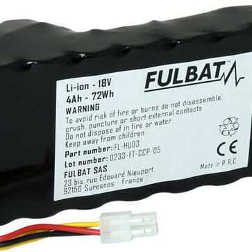 Husqvarna Batteries pour tondeuses robotiséesuniverselles - FB560617 - Batterie Li-Ion 18V 4000 mAh