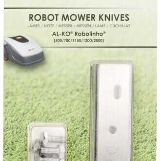 AL-KO Lames de tondeuse robotvue d'ensembleUniversal - FGP1140 - Lame robot AL-KO Robolinho (E models) x 9pcs