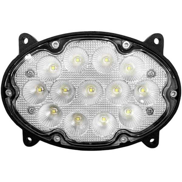 John Deere Phare de travail à LED ovale - LA10600 - Phare de travail LED, 39 W, 3500 lm, ovale, 10/30 V, 138x93x69 mm, faisceau 