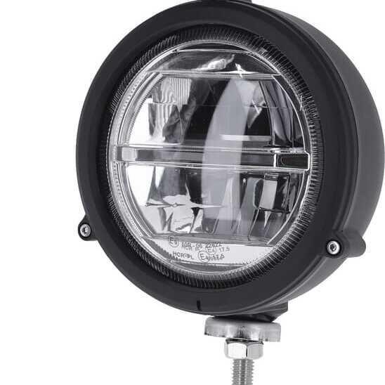 John Deere Phare avant - LA80045 - Phare LED, rond, 10-30 V, à boulonner, Ø 150 mm, Kramp