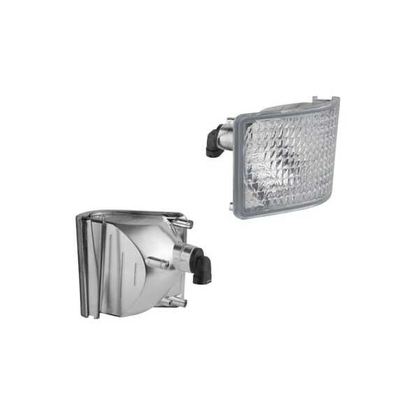 John Deere Phare avant - LPRE56651 - Feu de travail d'angle halogène, gauche, 12V, 50W, carré, blanc, 98x110x111mm, prise PGJ13,