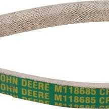 John Deere Courroie trapézoïdale vue d'ensemble - M118685 - Courroie JD