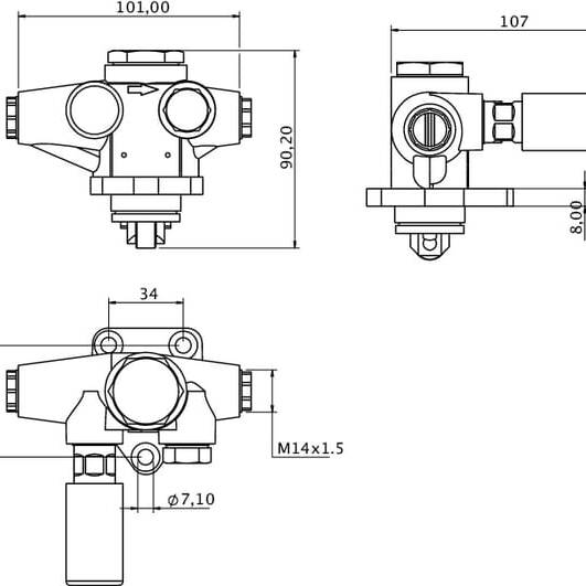 John Deere Pompe de gavage de carburant Kramp - RE10258KR - Pompe d'alimentation en carburant