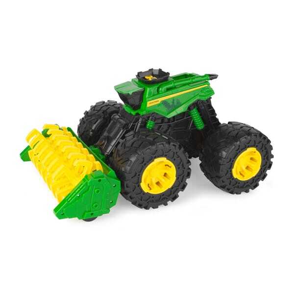 John Deere Moissonneuse-batteuse à grande échelle monster Treads, avec son et lumière - TOM47329 - Moissonneuse-batteuse à grand