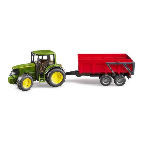 John Deere U02057 6920 avec benne basculante - U02057 - John Deere 6920 avec remorque basculante