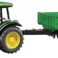 John Deere U02108 5115M avec benne basculante - U02108 - John Deere 5115M avec remorque