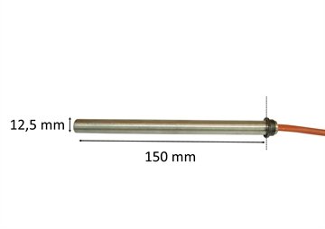 Bougie d´allumage ø 12,5 x 150mm 350w 