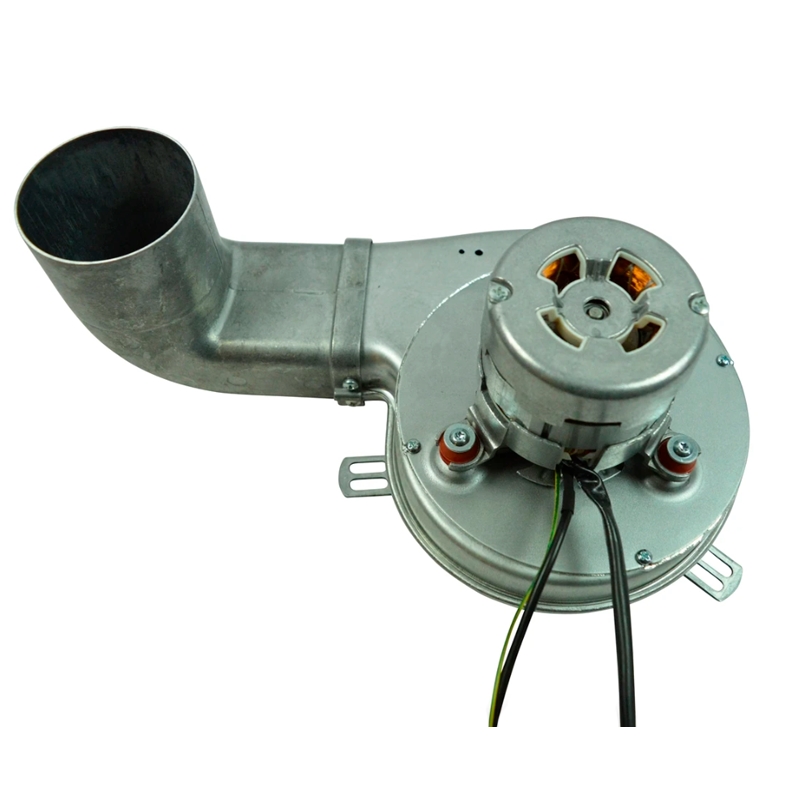 Extracteur de fumées pour poêle à pellets - Diamètre 150 mm - bec coudé